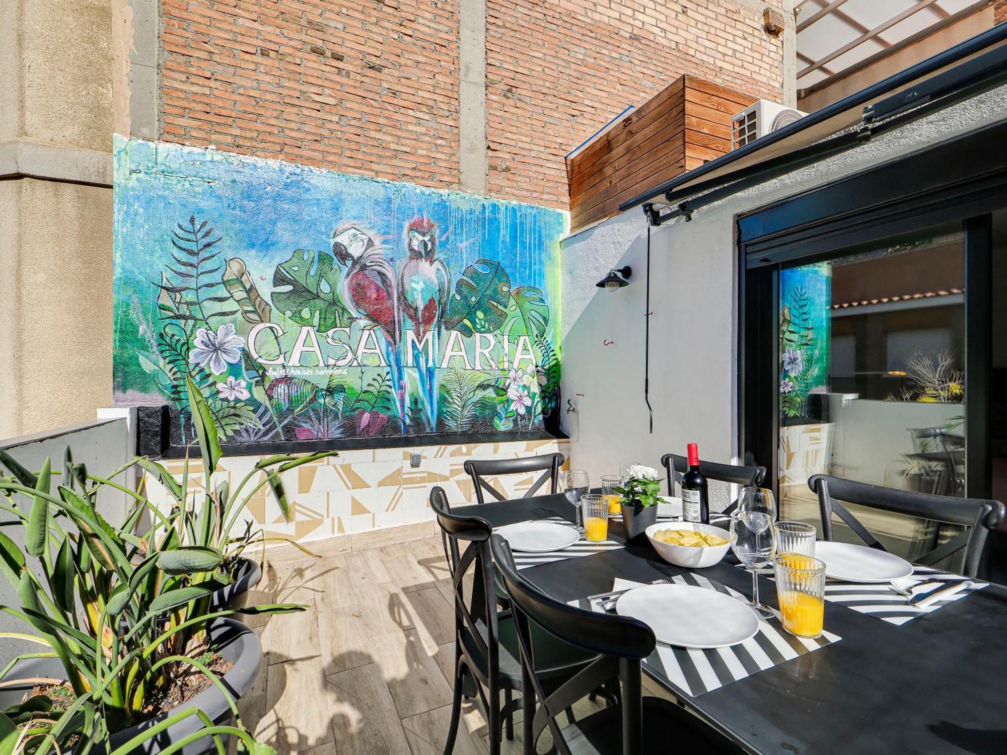 Casa Maria Townhouse- Terrace-4 Bedrooms L’Hospitalet de Llobregat Exterior foto